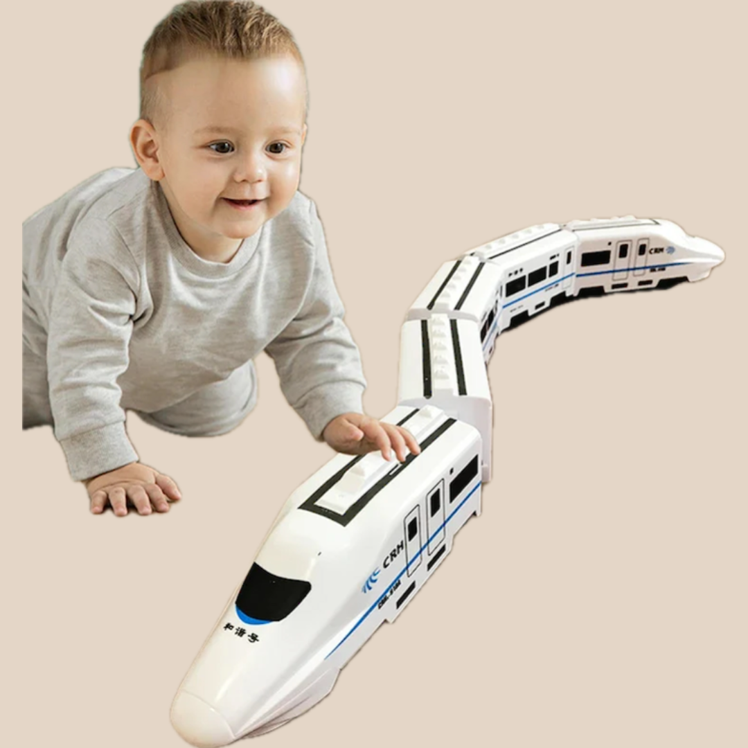 Hoge Snelheid Trein Speelset – Voor Jongens & Meisjes, Educatief, Bouw- & Speelset, 3+ Jaar